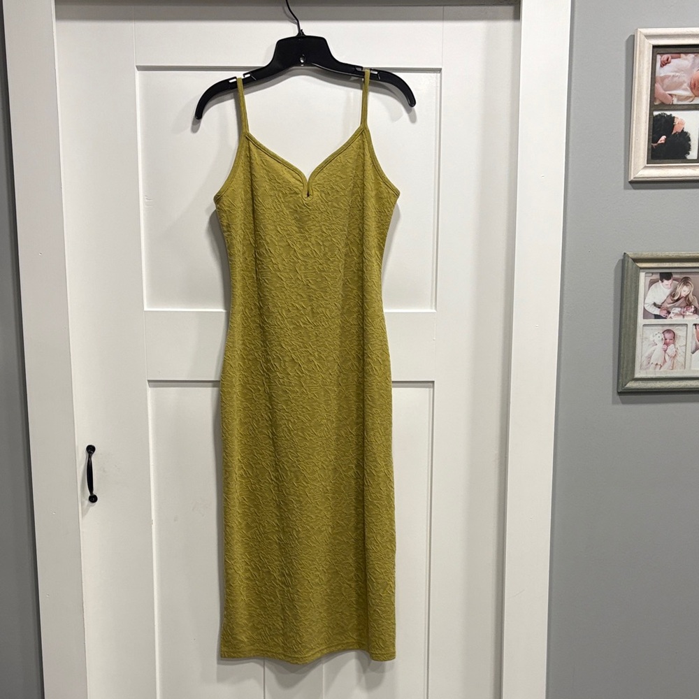 NWT Mustard Yellow Dress